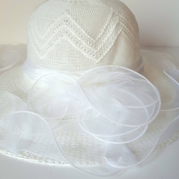 Wide Brim Summer Hat - Picture 3 of 9